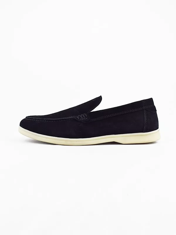 Mocassin pour homme 112 Noir daim .......... miniature
